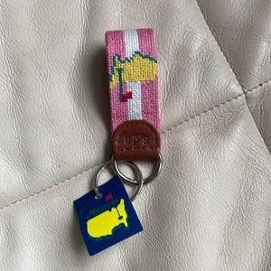 Smathers and branson Augusta masters key fob pink